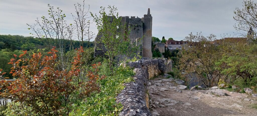 Le château d'Angles-sur-'lAnglin.
Photo Geneviève Pinçon, 09/04/2026